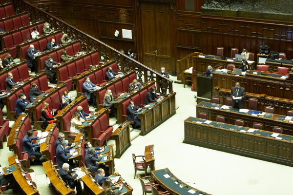 L'intervento del ministro Giorgetti alla Camera