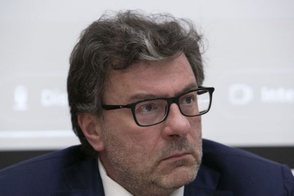 Il ministro Giancarlo Giorgetti