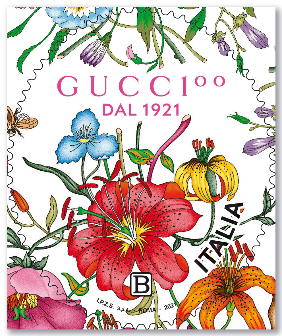 Comunicato - Francobollo dedicato alla Guccio Gucci . nel centenario  della fondazione