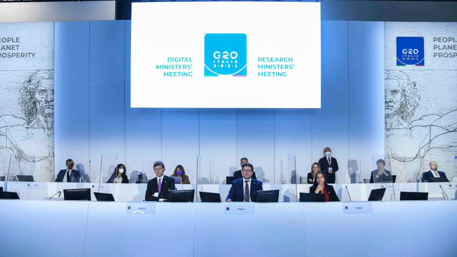 G20 Digitale, l'apertura dei lavori